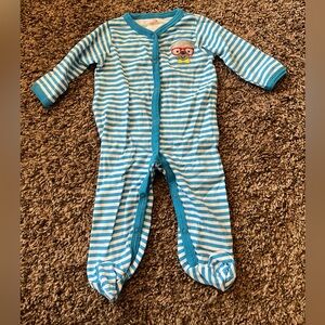 3 for $12 Blue Striped Kids One Piece